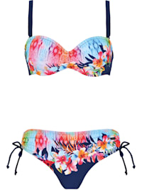 Bandeau Bikini mit Schale Beachwear