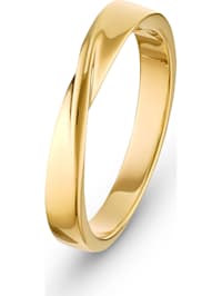 Damen-Damenring Ring 585er Gelbgold