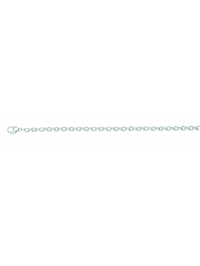 925 Silber Anker Halskette 45 cm