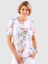 Shirt mit Blumendruck
