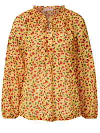 Chiffon blouse met kersen