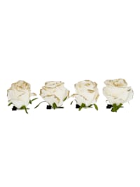 Dekoratívne ruže 4-dielna súprava
