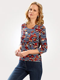 Top with a bold print