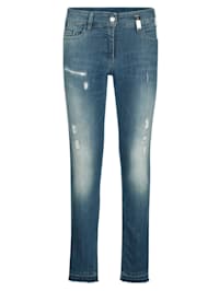 Jeans mit Destroyeffekten