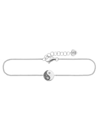 Armband 925/- Sterling Silber Zirkonia 16+3cm Glänzend