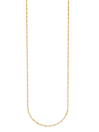 Halskette in Gelbgold 333 45 cm