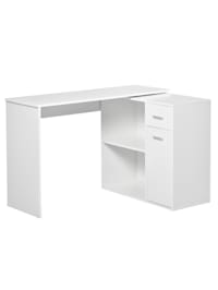 Schreibtisch L-Form, drehbares, platzsparendes 180-Grad-Desig