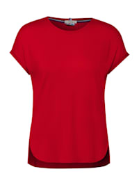 Basic T-Shirt in Unifarbe
