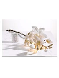 Branche de magnolia artificielle LED