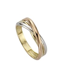 Ring 333/- Gold Tricolor