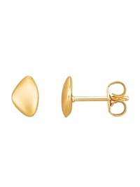 Boucles d'oreilles "Pépites" en or jaune 375