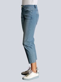 Jeans in modieuze washed look