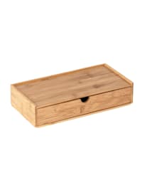 Bambus Box Terra mit Schublade, versteckte Aufbewahrungsmöglichkeit