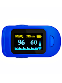 Pulsoximeter voor het meten van hartslag en zuurstofgehalte