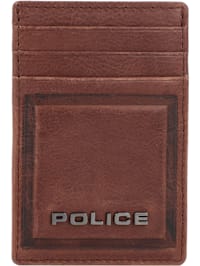 PT16-08536 Kreditkartenetui Leder 7 cm mit Geldscheinklammer