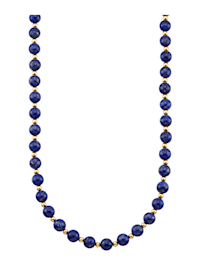 Collier van lapis lazuli, 14 kt. goud