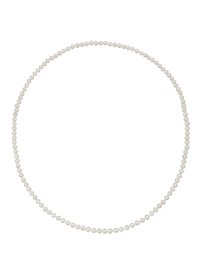 Collier de perles de culture d'eau douce avec perle de culture d'eau douce, 120 cm