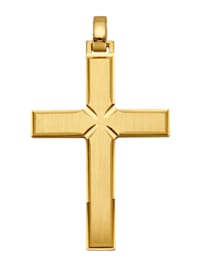 Pendentif Croix en or jaune 925