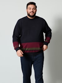 Pullover mit Streifendesign