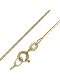 Halskette für Anhänger 585 Gold Flachpanzer-Kette Breite 0,8 mm