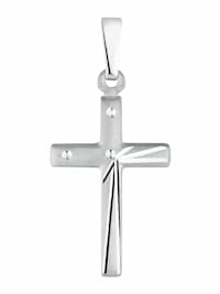 Motivanhänger Unisex, 925 Sterling Silber | Kreuz