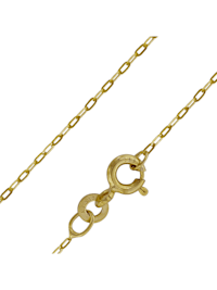 Halskette für Frauen Gold 333 (8 Karat) Flachanker 1,1 mm