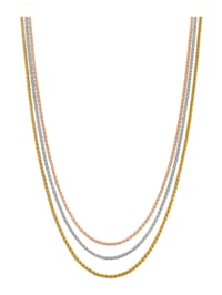 Collier 3rhg. in Gold 585