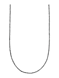Halskette mit Rohdiamanten in Silber 925