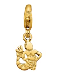 Einhänger-Wassermann in Gelbgold 375