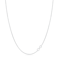 Halskette Infinty Unendlichkeit Trend Halskette 925 Silber