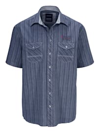 Chemise 2 poches poitrines fermables