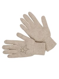 Handschuhe mit Woll- und Kaschmiranteil