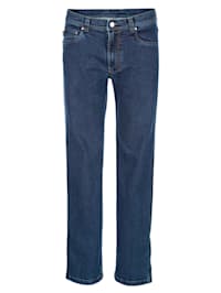 5-vreckové džínsy bez žehlenia