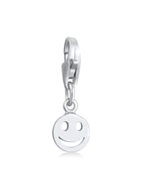 Charm Smiley Emoji Anhänger 925 Silber