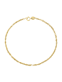 Bracelet en or jaune 585, 20,5 cm