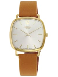 Damen-Armbanduhr Titan Ocker/Goldfarben