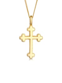 Halskette Antik Kreuz Symbol Basic Religion 925 Silber