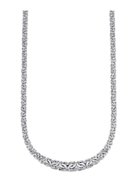 Collier maille royale en or blanc 585