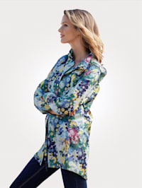 Raincoat in a gorgeous floral print