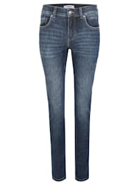 5-Pocket-Jeans 'Skinny Destroyed Glam' mit Glitzersteinen