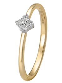 Diamant-Ring für Damen 585 Gold