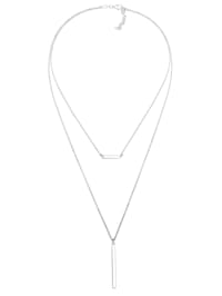 Halskette Choker Geo Layer Minimal 925 Silber