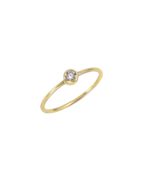Ring 375/- Gelbgold Zirkonia weiß 375/- Gold Zirkonia weiß Glänzend
