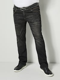 Jeans in Straight Fit model
