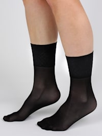 Ponožky se speciální komfortní pásovkou 5 párů