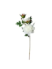 Pfingstrose Weiß 74 cm Kunstblume Flora