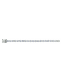 Damen Silberschmuck 925 Silber Armband mit Zirkonia 19 cm