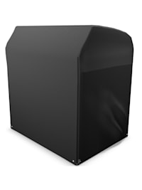 Black Premium Strandkorbhülle L  119x106x160cm / beach chair cover /  atmungsaktiv / breathable