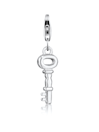 Charm Anhänger Schlüssel Symbol Trend Basic 925 Silber