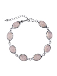 Bracelet avec quartz rose